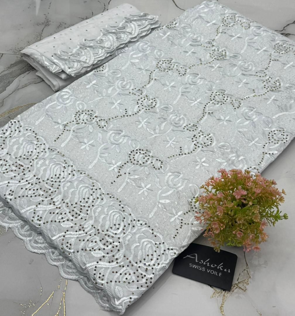 Dentele avec foulards 7yards