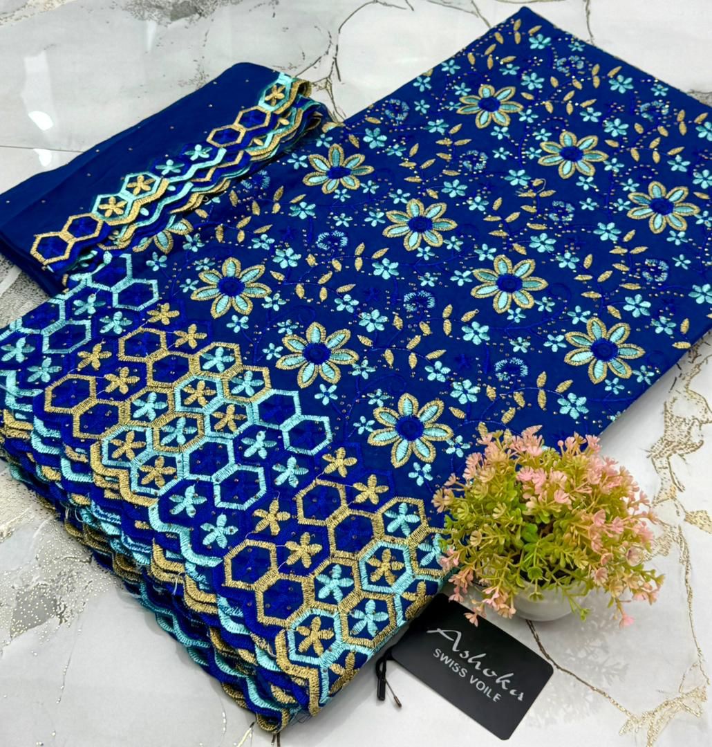 Dentele avec foulards 7yards