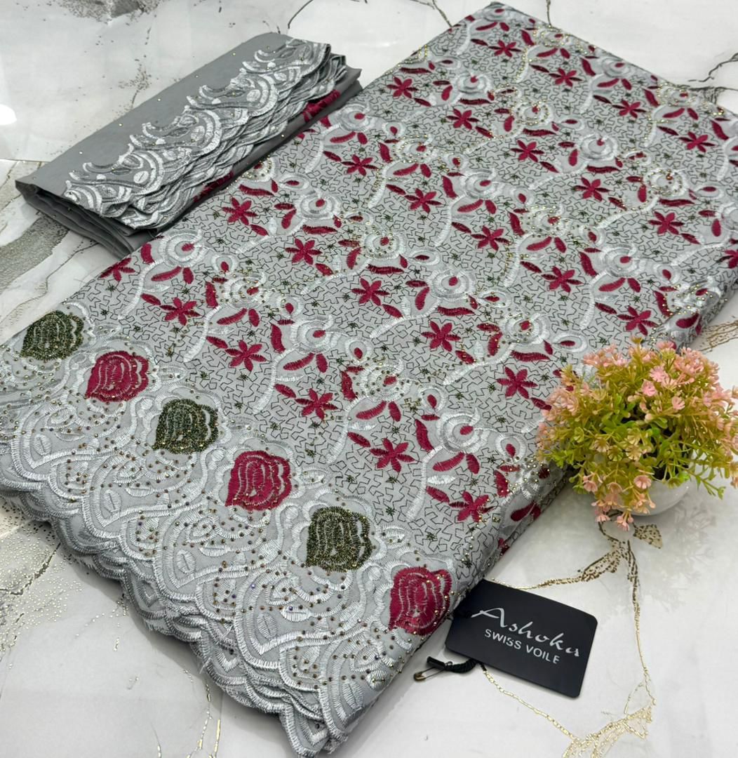 Dentele avec foulards 7yards