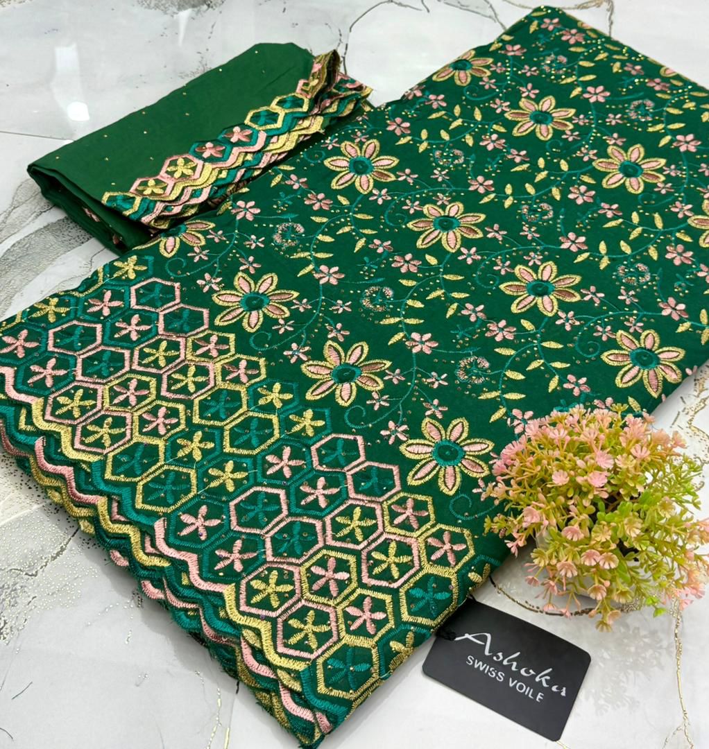 Dentele avec foulards 7yards